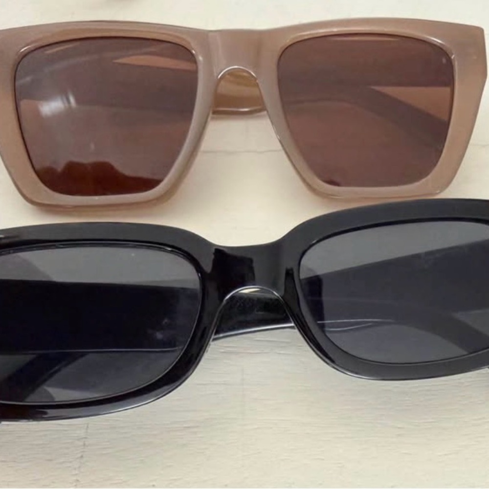Stylish Black and Brown Sunglasses
